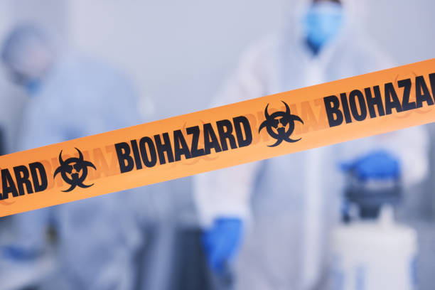 Professional Infectious Disease Decontamination technician working in Boca Raton, FL